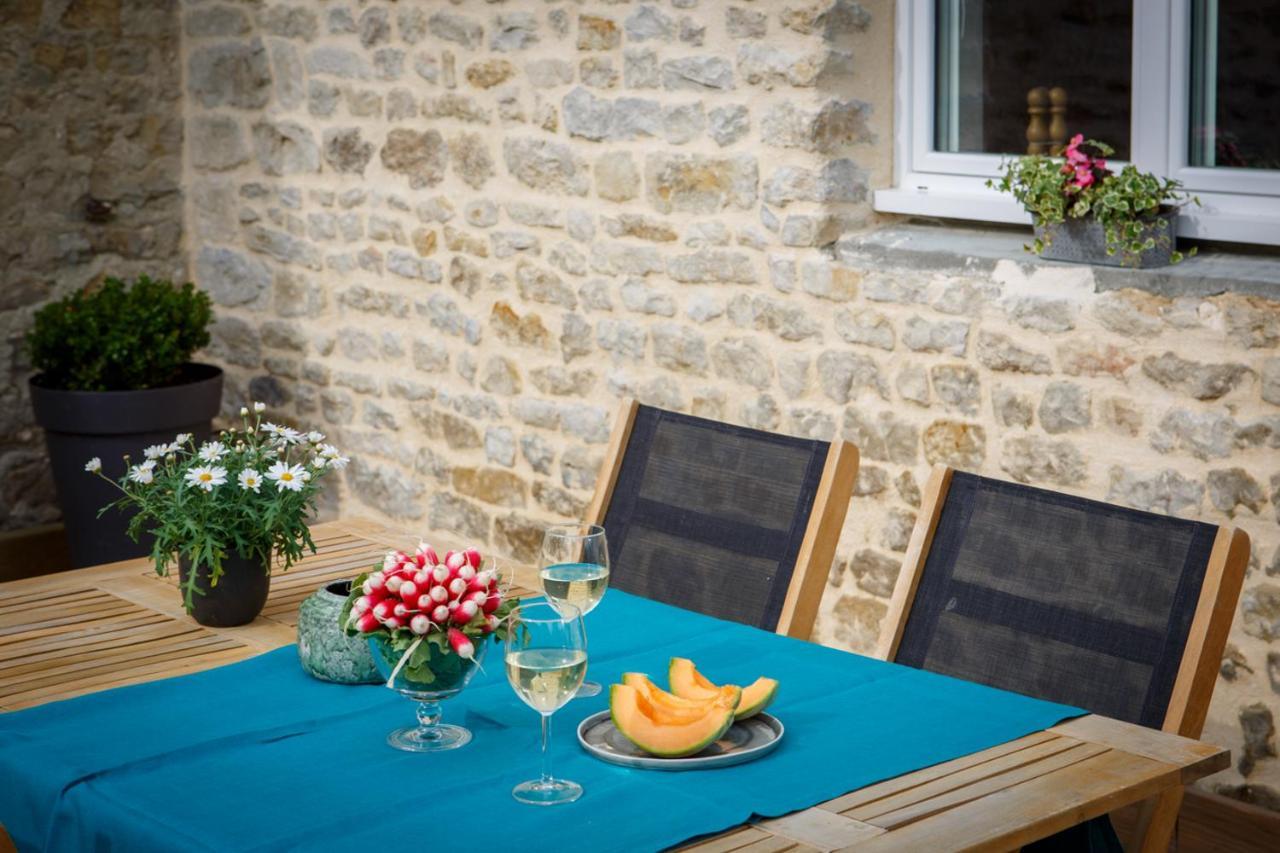 Gites De Charme Pour 2 Au Calme Aux Portes De Bayeux By Le Clos Poulain Nonant Buitenkant foto